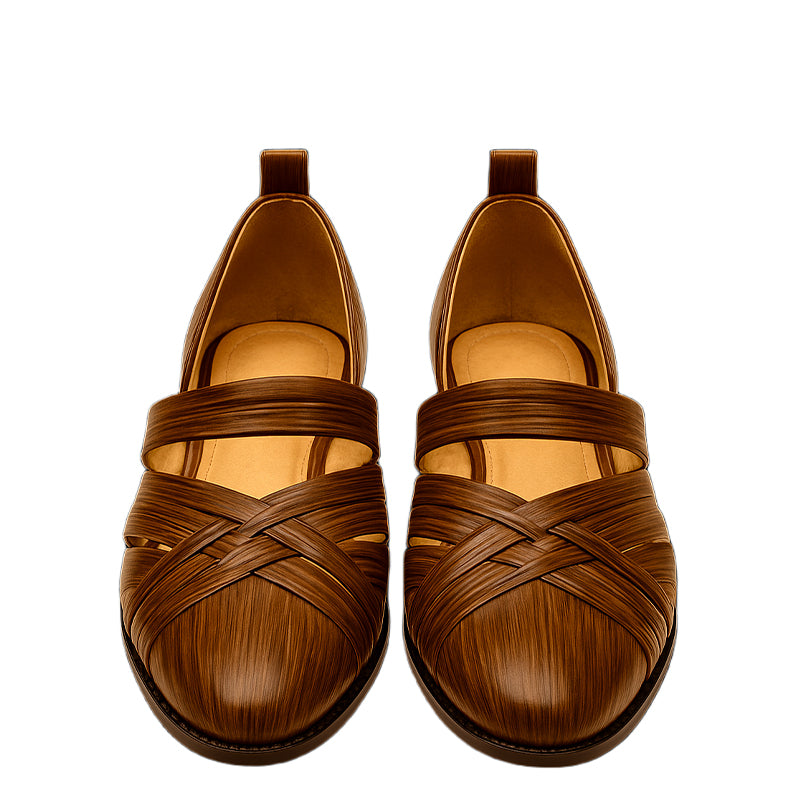 Classic Woven Crest Peshawari Sandal