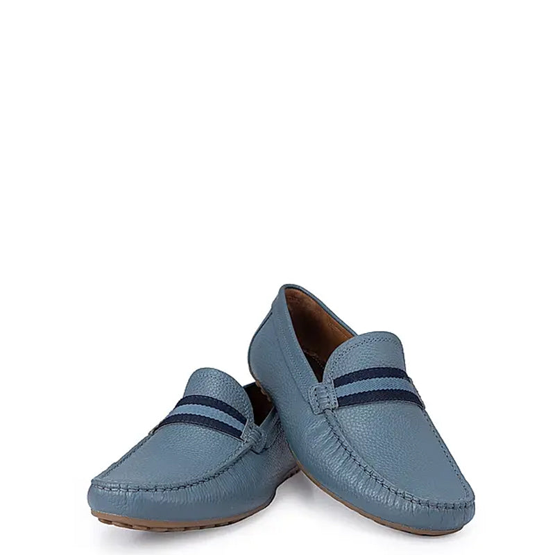 Premium Handmade Leather Moccasins Formal White Loafer