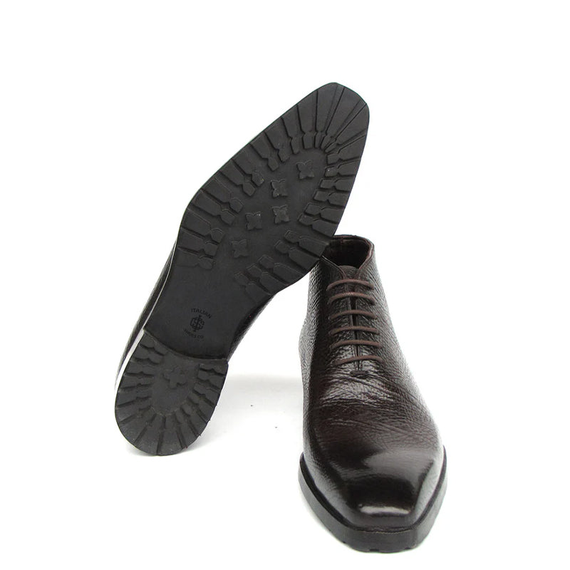 Luxury Handmade Floater Leather Ankle Boot