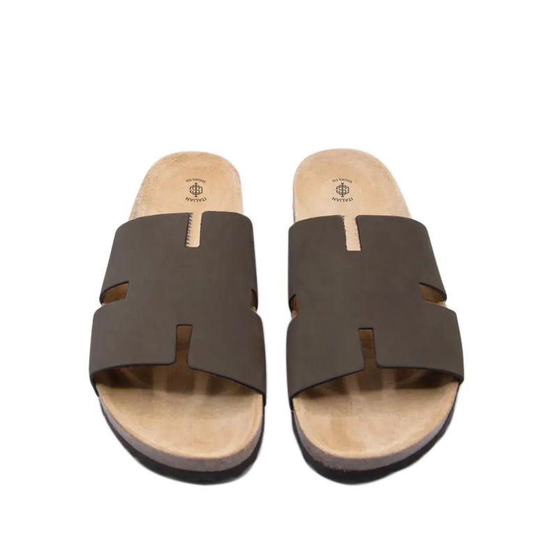H Style Trendy Slipper Brown