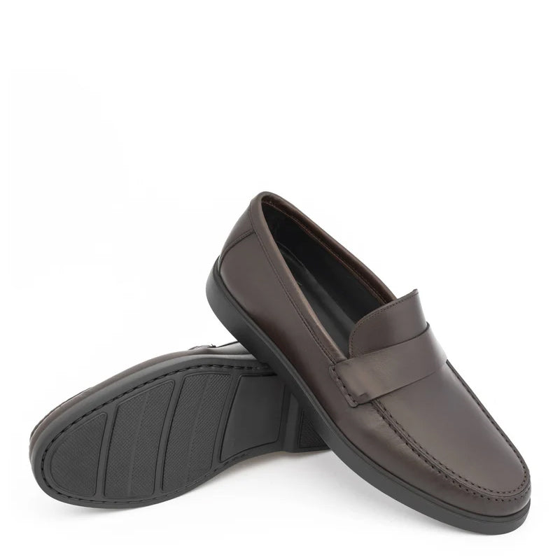 Premium Slip-On Penny Brown Loafer