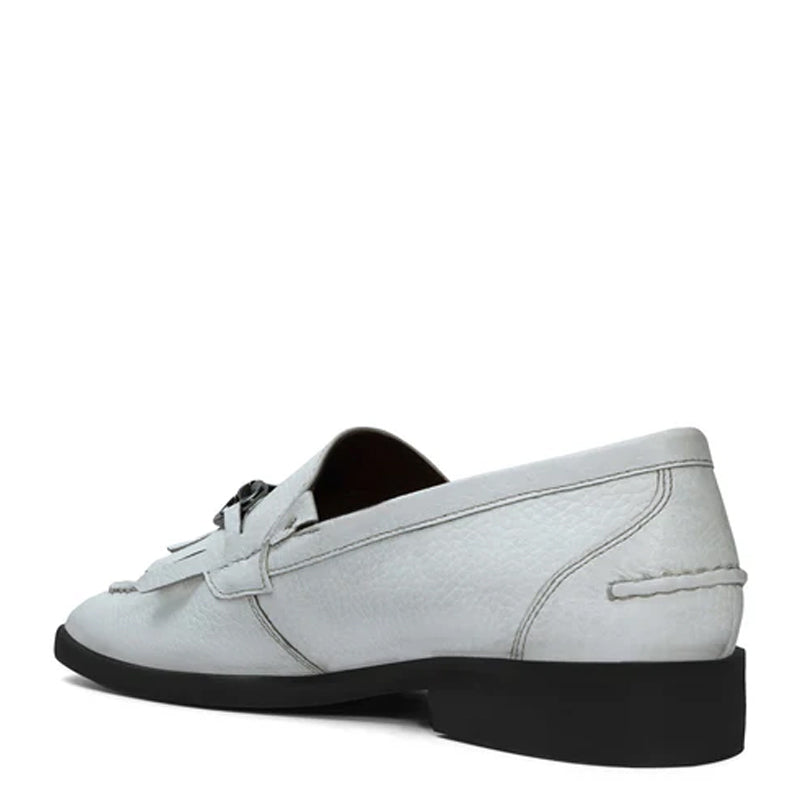 Classic Leather Horse-Bit Buckle Tassel Loafers With Fringed