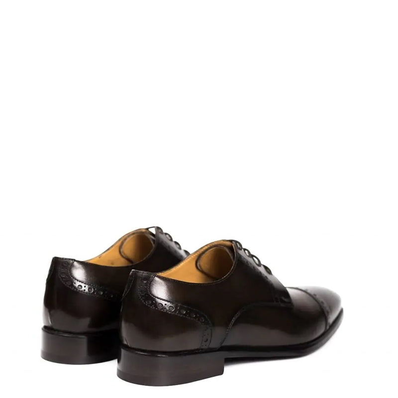 Premium Wholecut Leather Formal Oxford Light Brown Shoe