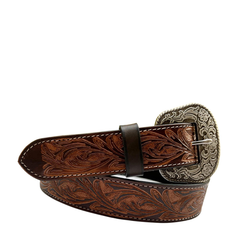 Progettista Cowboy Leather Belt Pecan