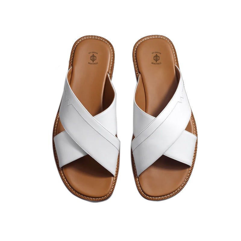 Criss Cross Flat Sandals For Women
