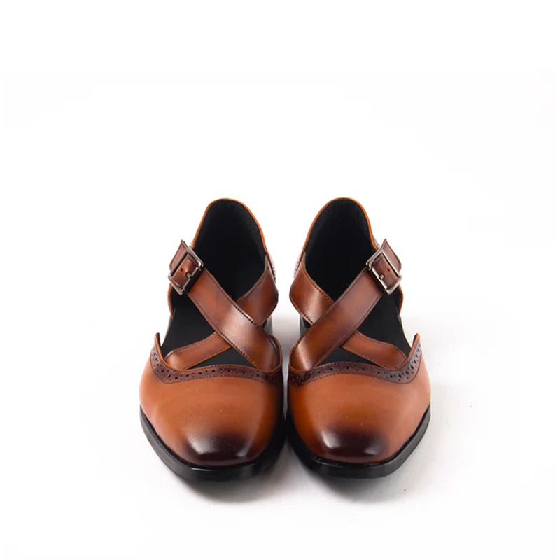 Classic Patent Shiny Leather Peshawari Black Sandal