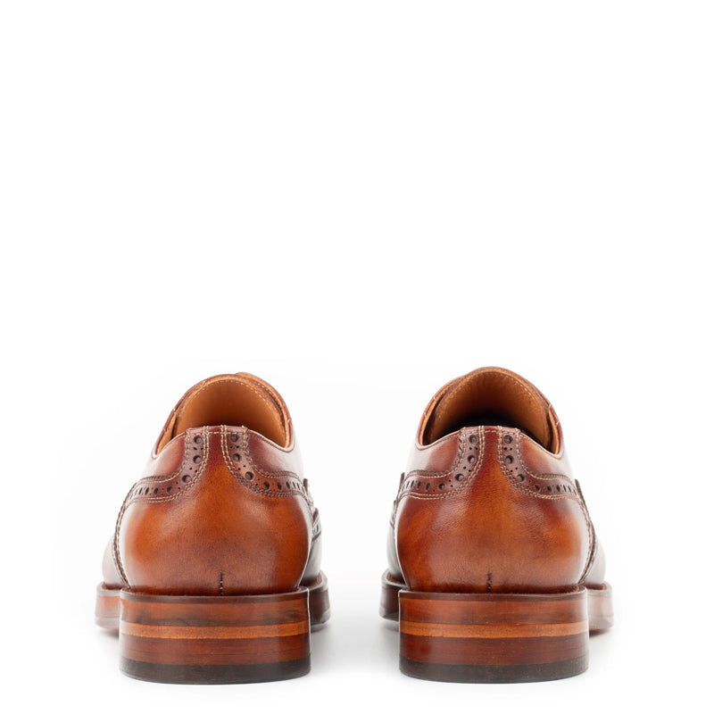 Classic Design Wingtip Pure Leather Oxford Shoe
