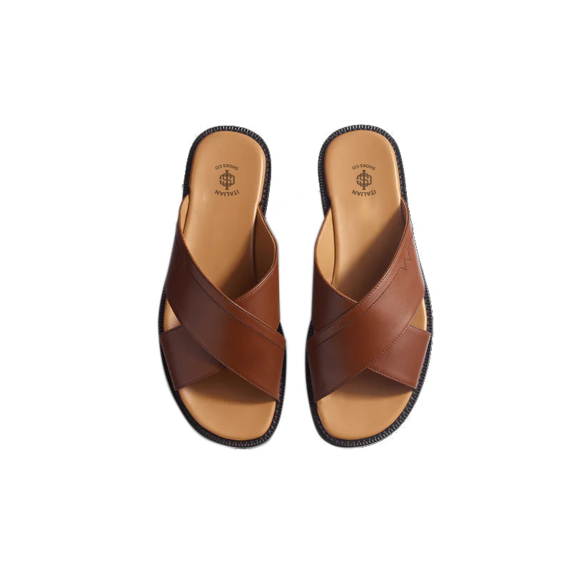 Criss Cross Flat Sandals For Women
