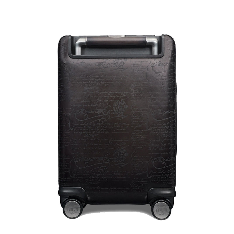 Luxury Eel Leather Trolley Case