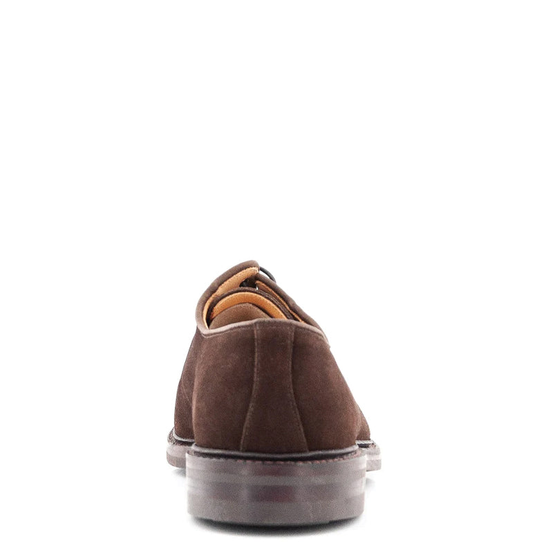 Suede Handmade Solid Leather Derby Shoe