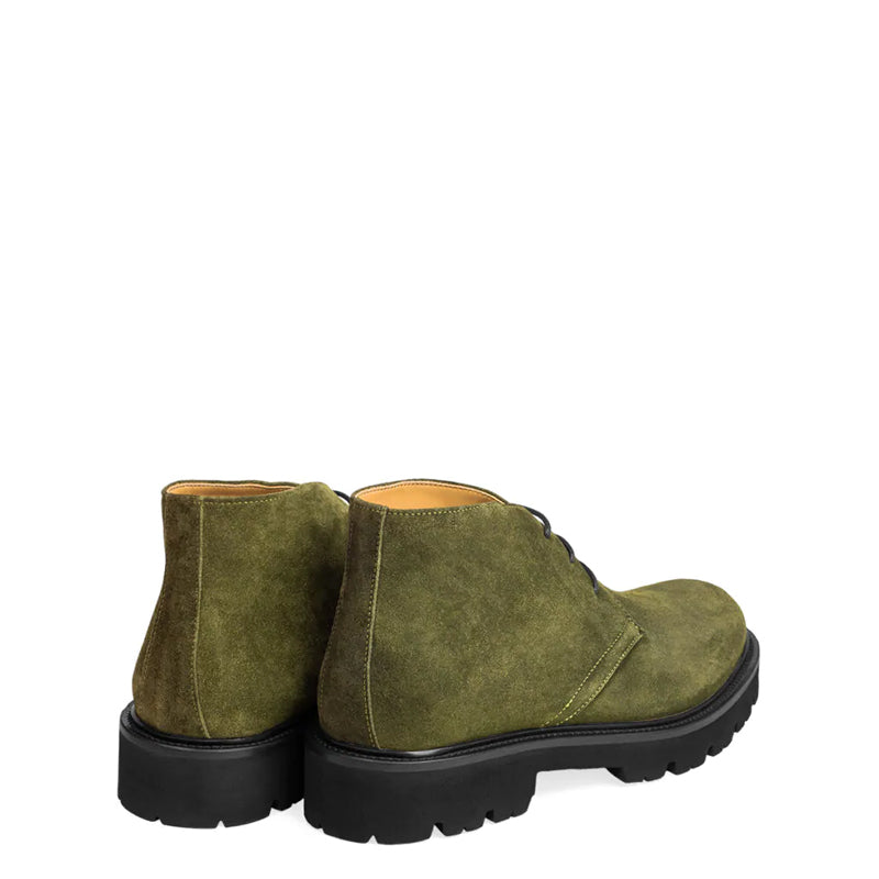 Suede Luxury Solid Leather Chukkas Boot Cocoa Brown