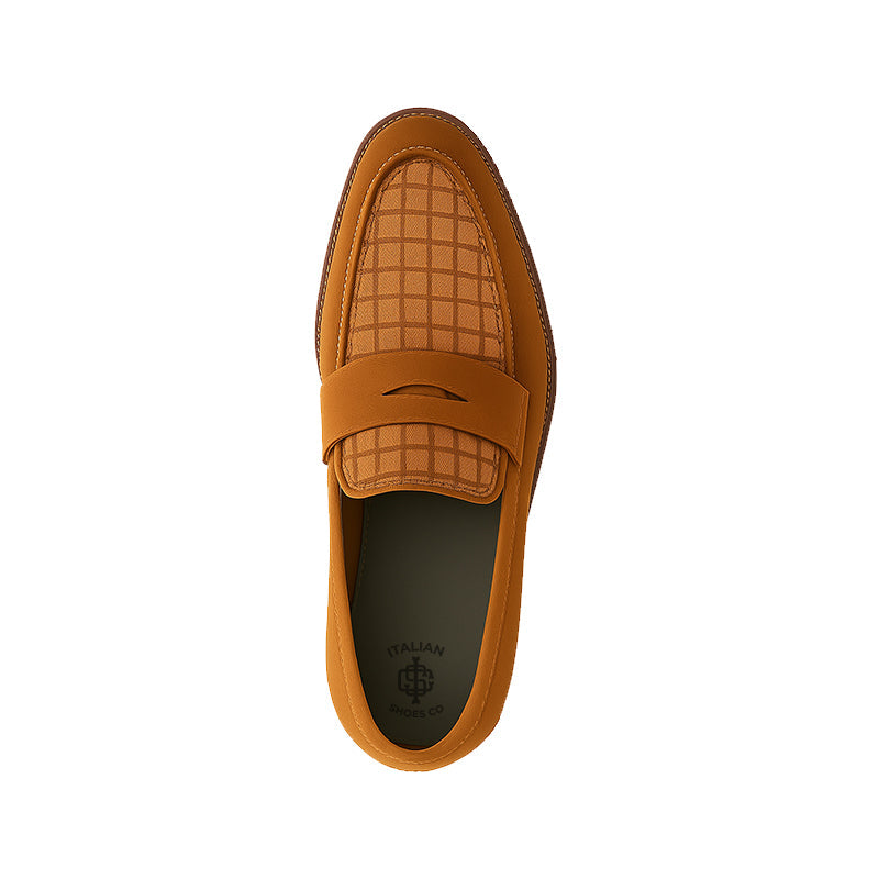 Suede Royale Leather Printed Loafer