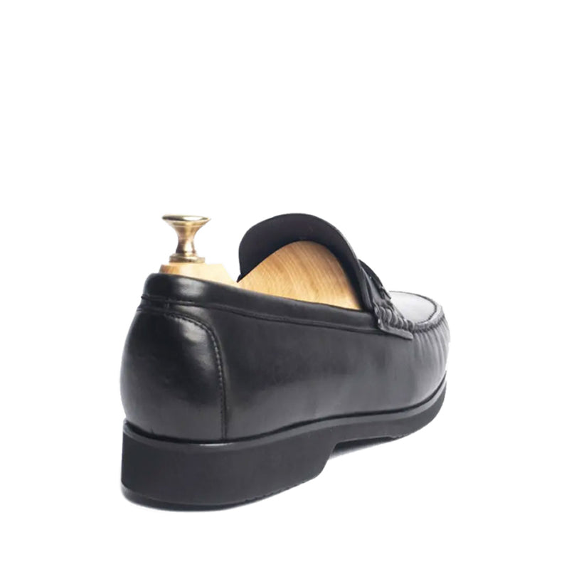 Penny Leather Slip-On Bit Loafer Burgundy