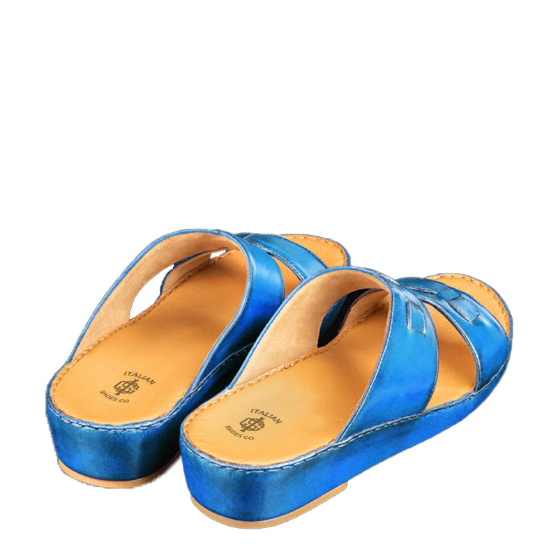Premium Open Toe Comfort Arabic Green Sandal