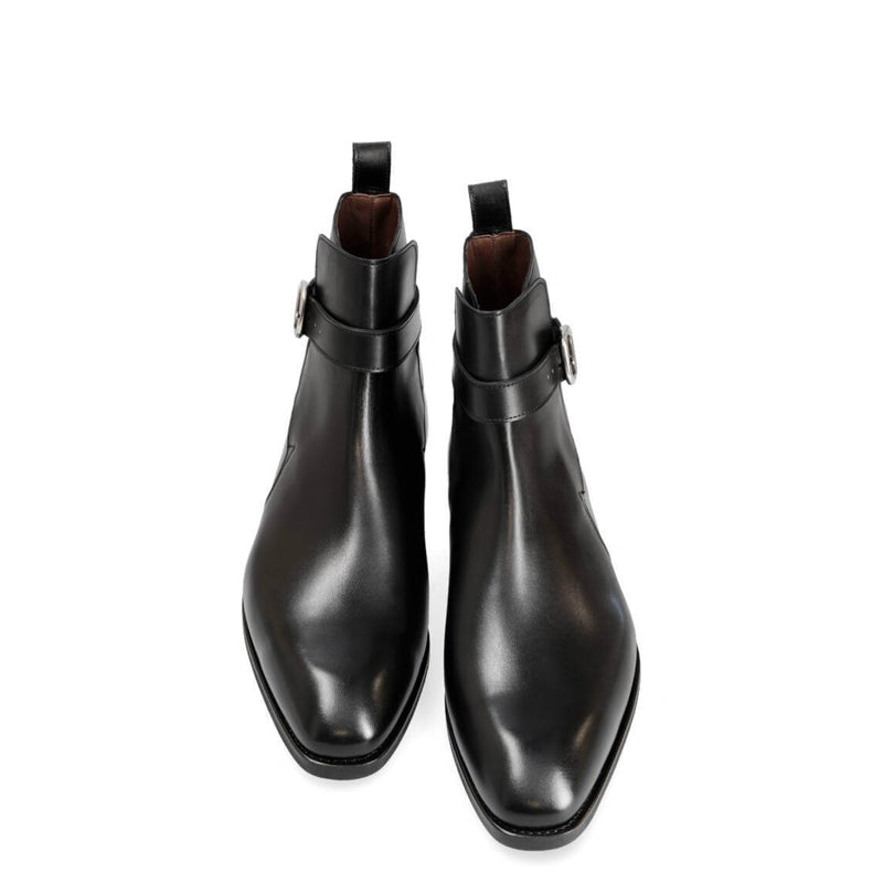 Premium Leather Stylish Jodhpur Brown Boot With Side Buckle