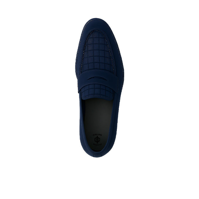 Suede Royale Leather Printed Loafer