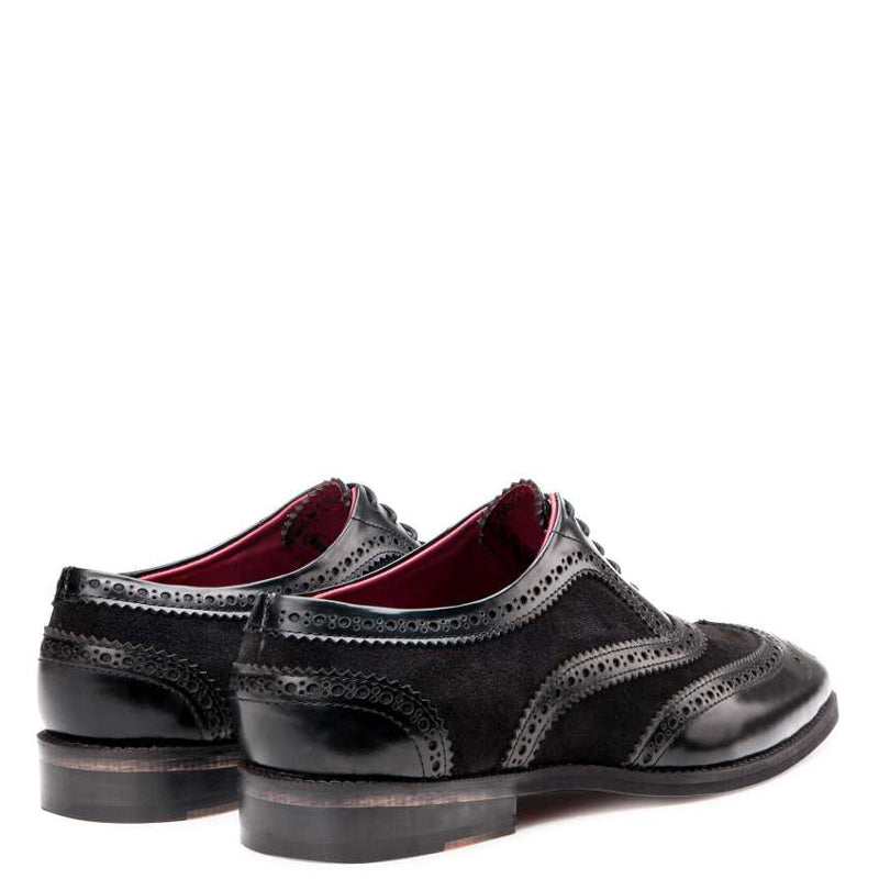 Wingtip Leather Oxford Shoe For Men