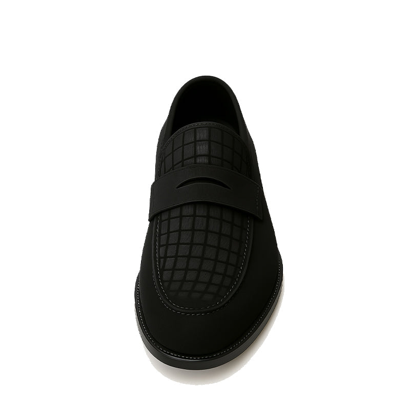 Suede Royale Leather Printed Loafer