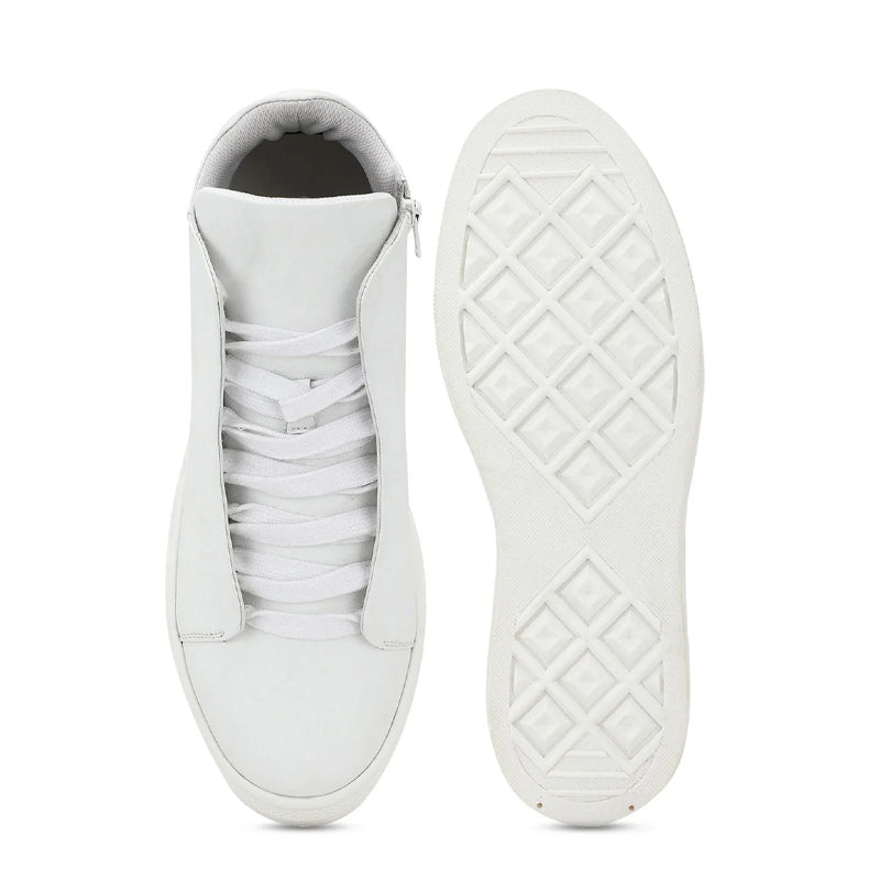 Lace Up Leather Handcrafted Sneakers