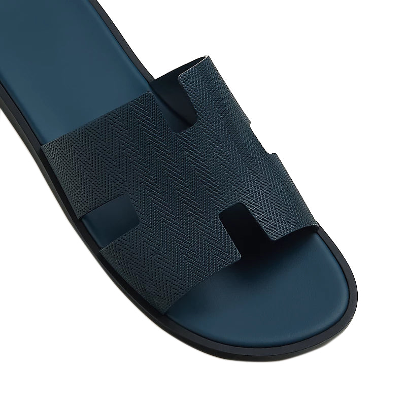 Haven Textured H Style Slip On Blue