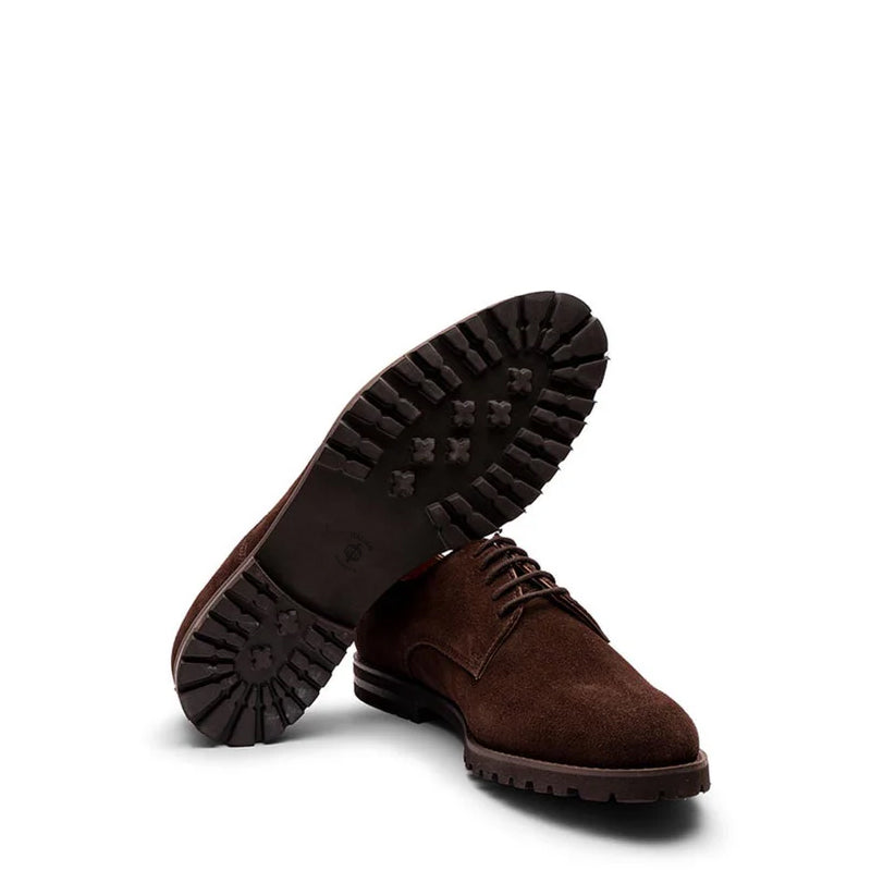 Men Suede Casual Leather Formal Derby Shoe