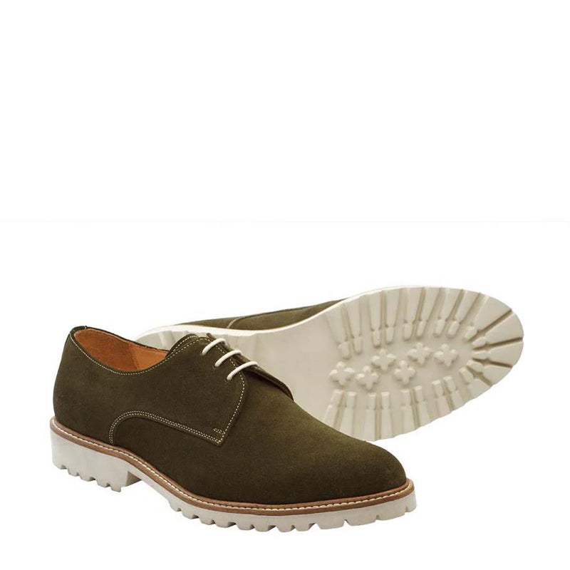 Classic Suede Leather Formal Derby Shoe