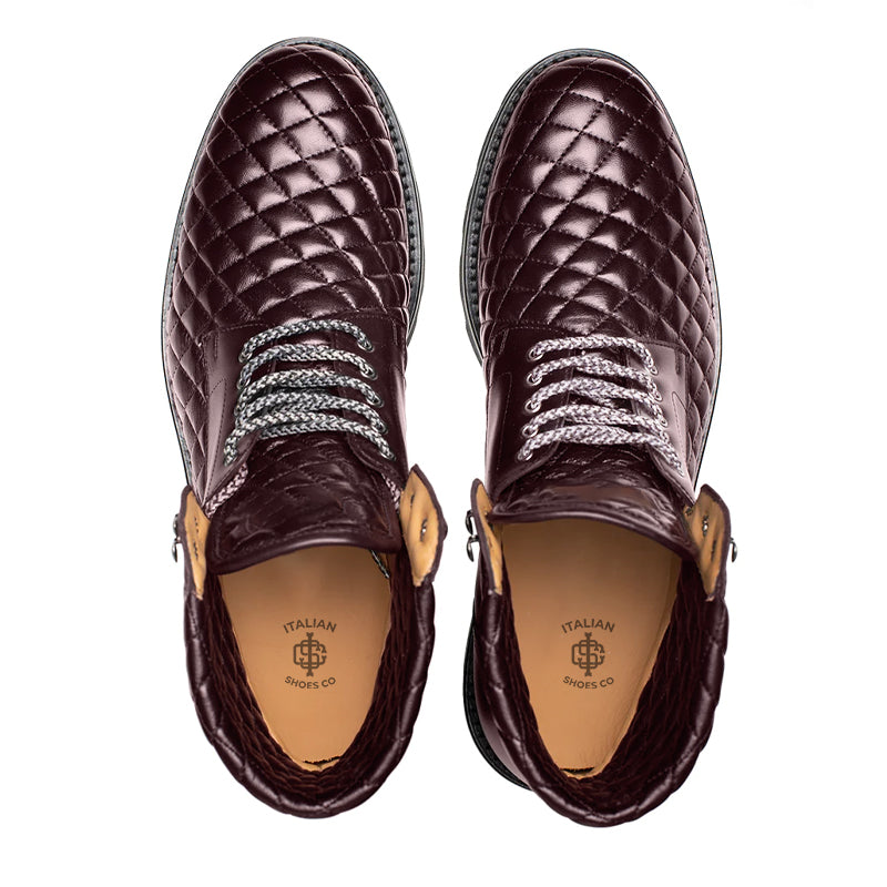 Brown Timeless Lace-Up Leather Boots