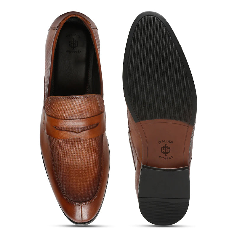 Penny Slip ON Leather Driving Loafers