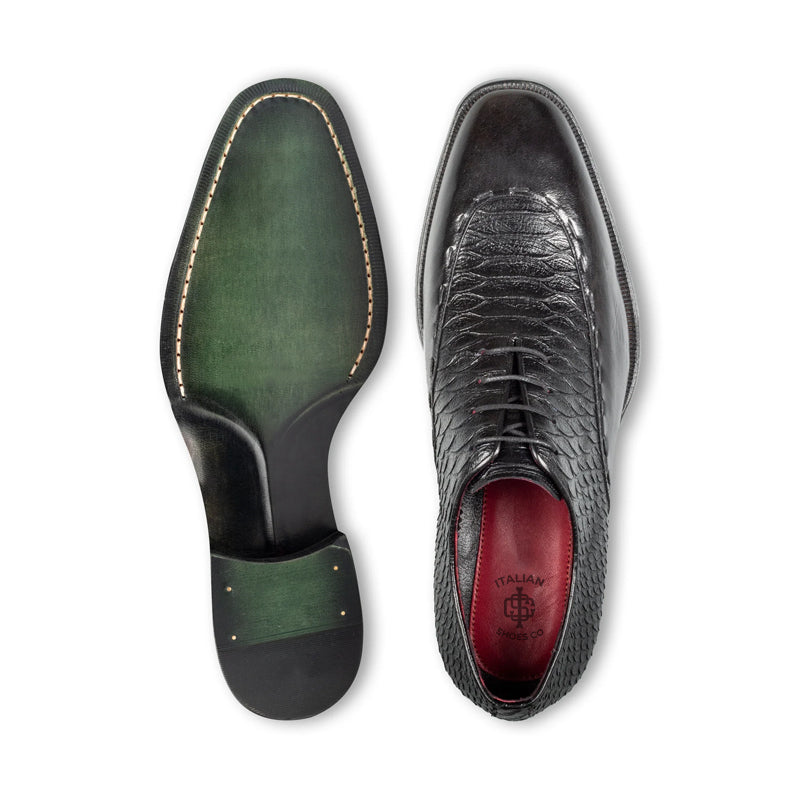 Luxury Handmade Solid Leather Oxford Shoe