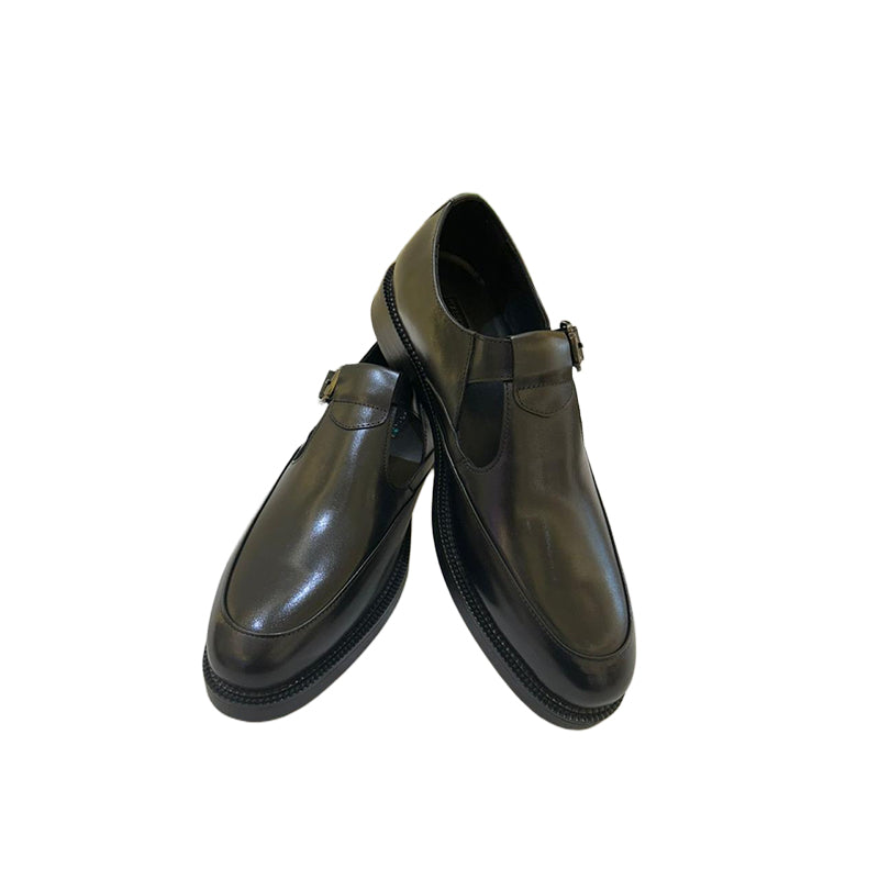 Men s Leather T bar Dress Shoe