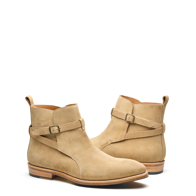 Heritage Jodhpuri Boot Hand Welted Tan
