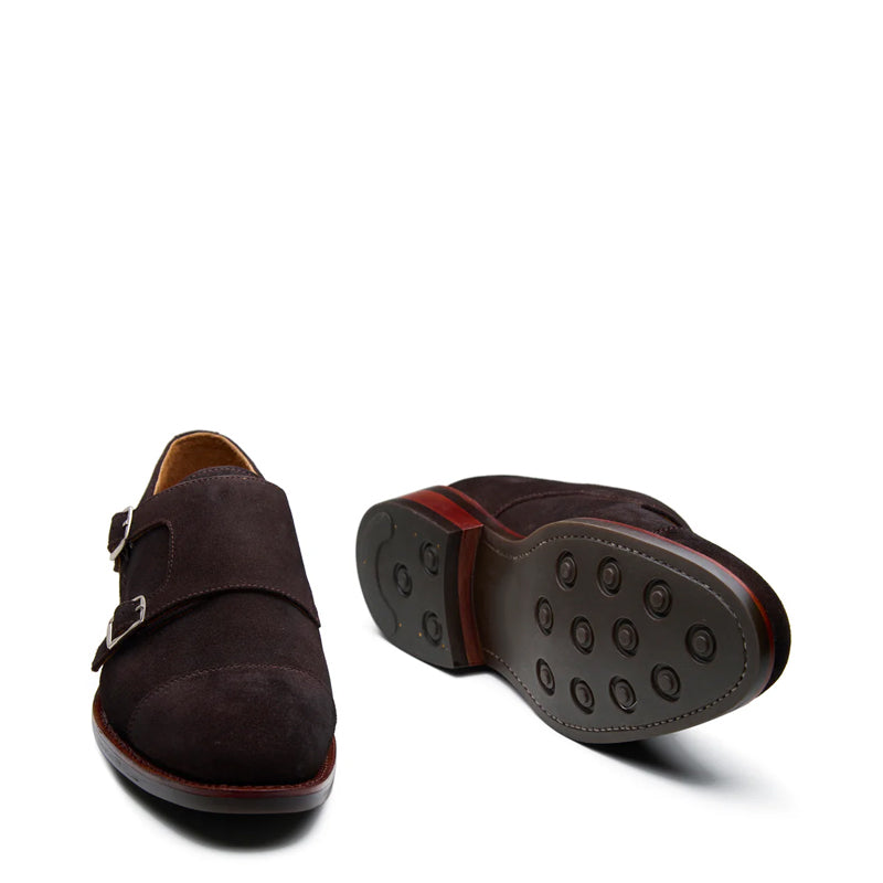 Trendy Double Strap Leather Shoe