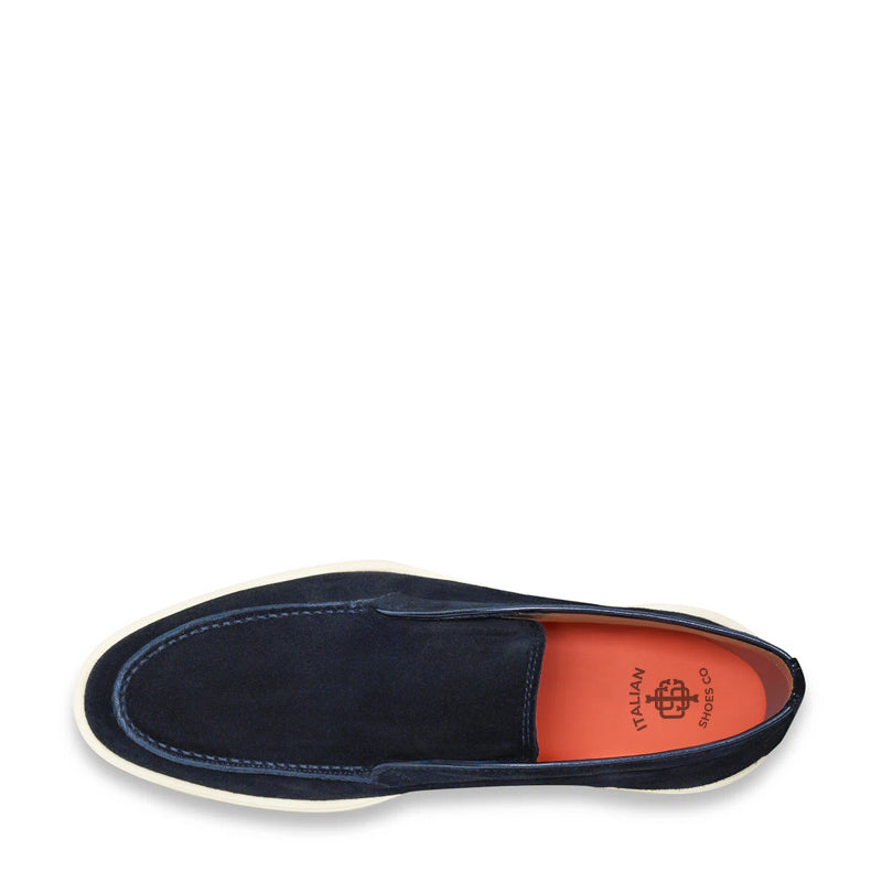 Natural Suede Loafer For Men