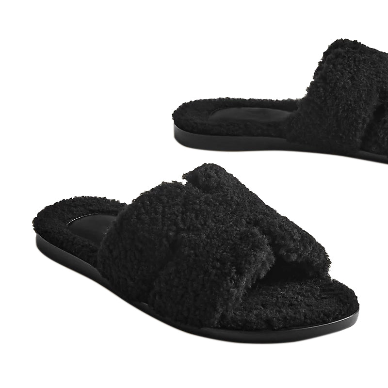 Haven Woolen H Style Slip-On Natural
