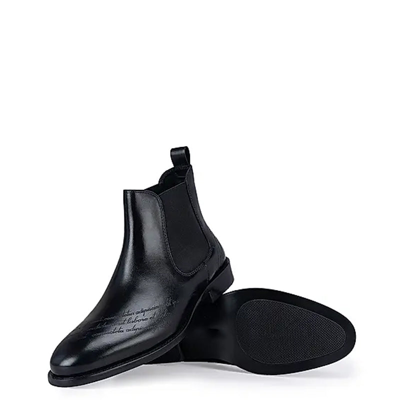 Premium Handmade Mid Top Leather Chelsea Boots