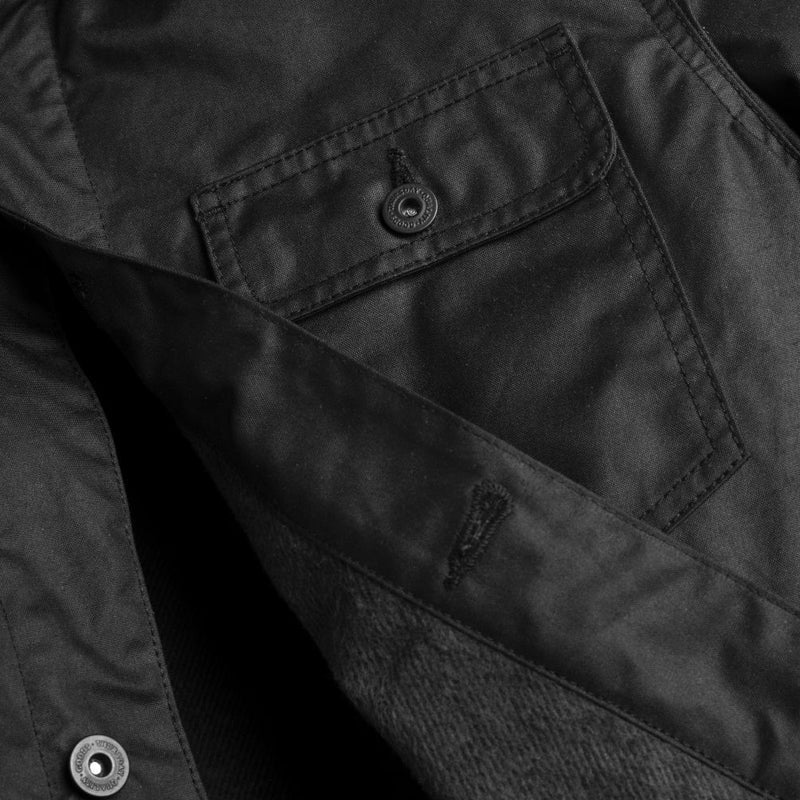 Campo In Tela Cerata Jacket Dark Olive
