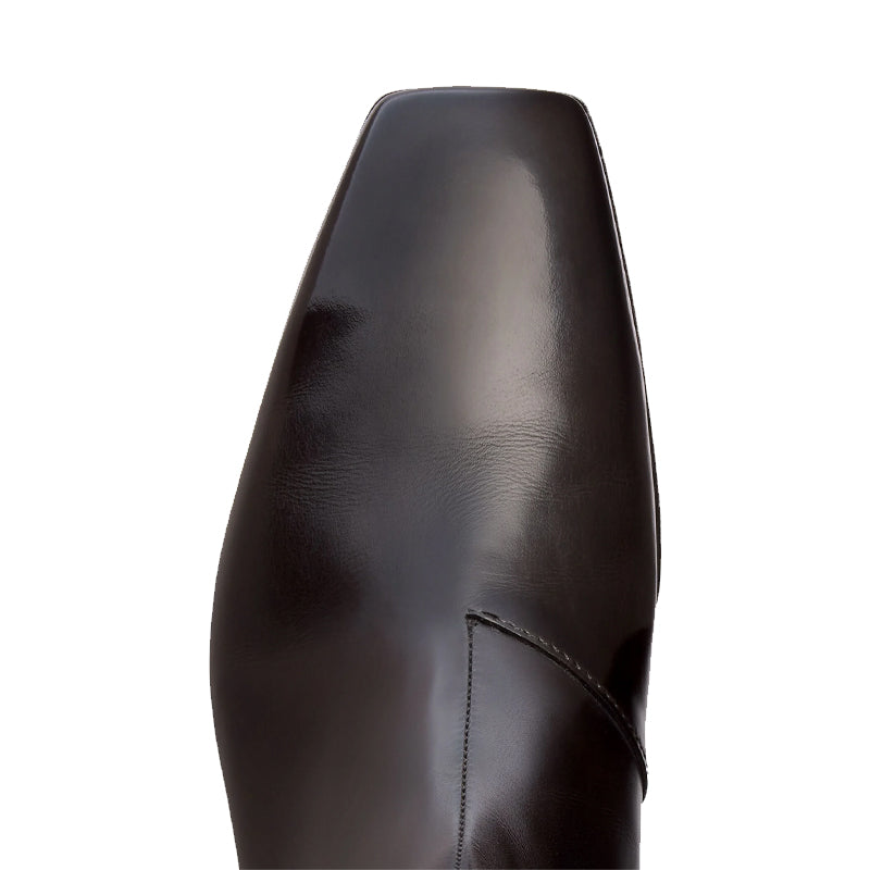 Chelsea Leather Zip-up Ankle Boots