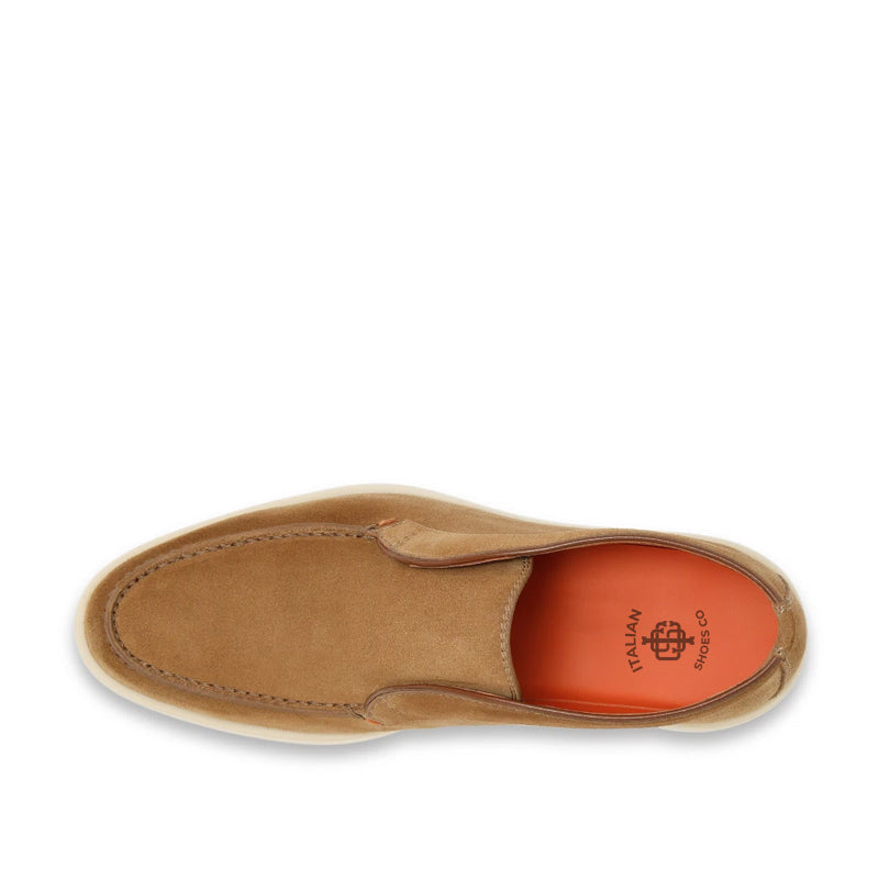Brown Suede Loafer For Men