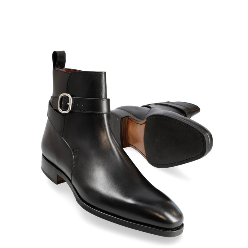 Premium Leather Stylish Jodhpur Brown Boot With Side Buckle