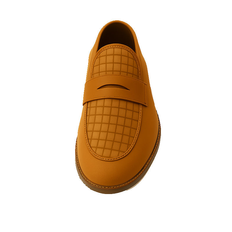 Suede Royale Leather Printed Loafer