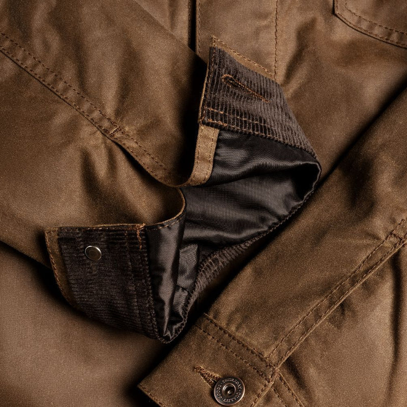 Campo In Tela Cerata Jacket Dark Olive