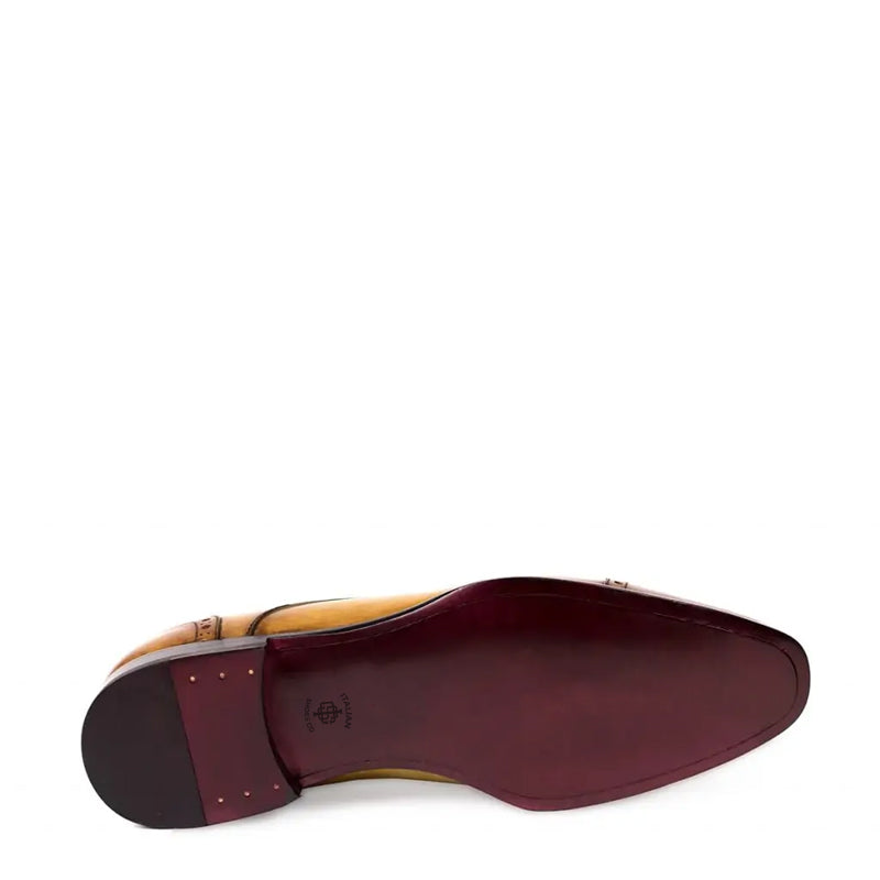Premium Wholecut Leather Formal Oxford Light Brown Shoe