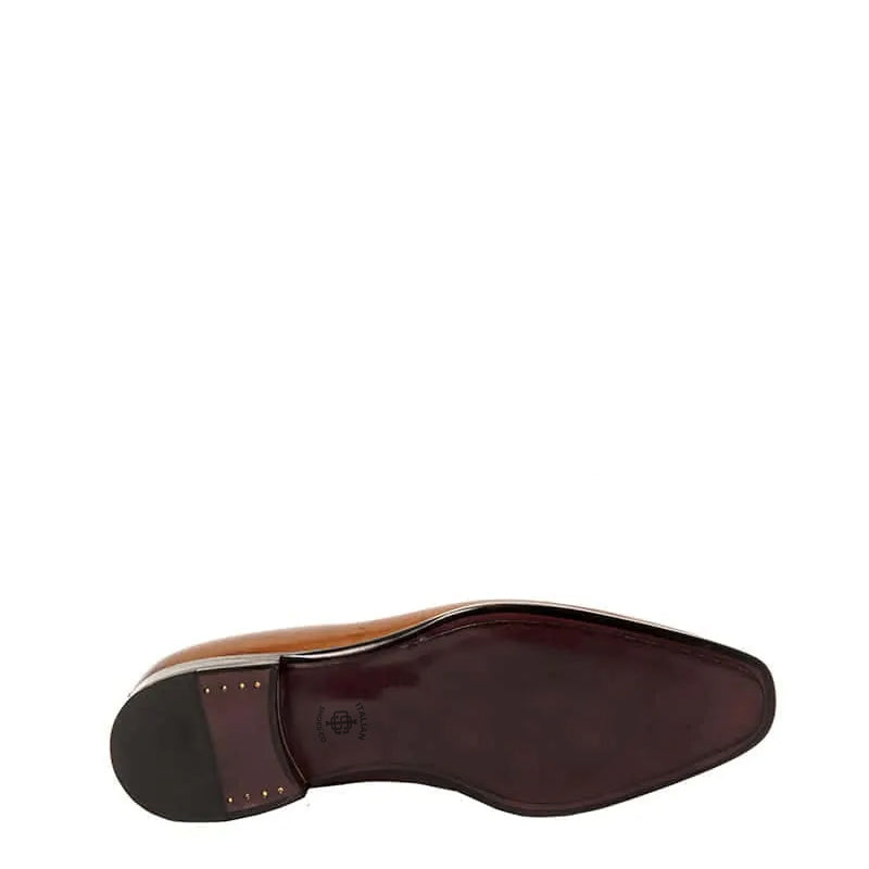 Classic Penny Shiny Leather Blue Loafer