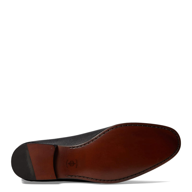 Premium Leather Penny Black Loafer For Men