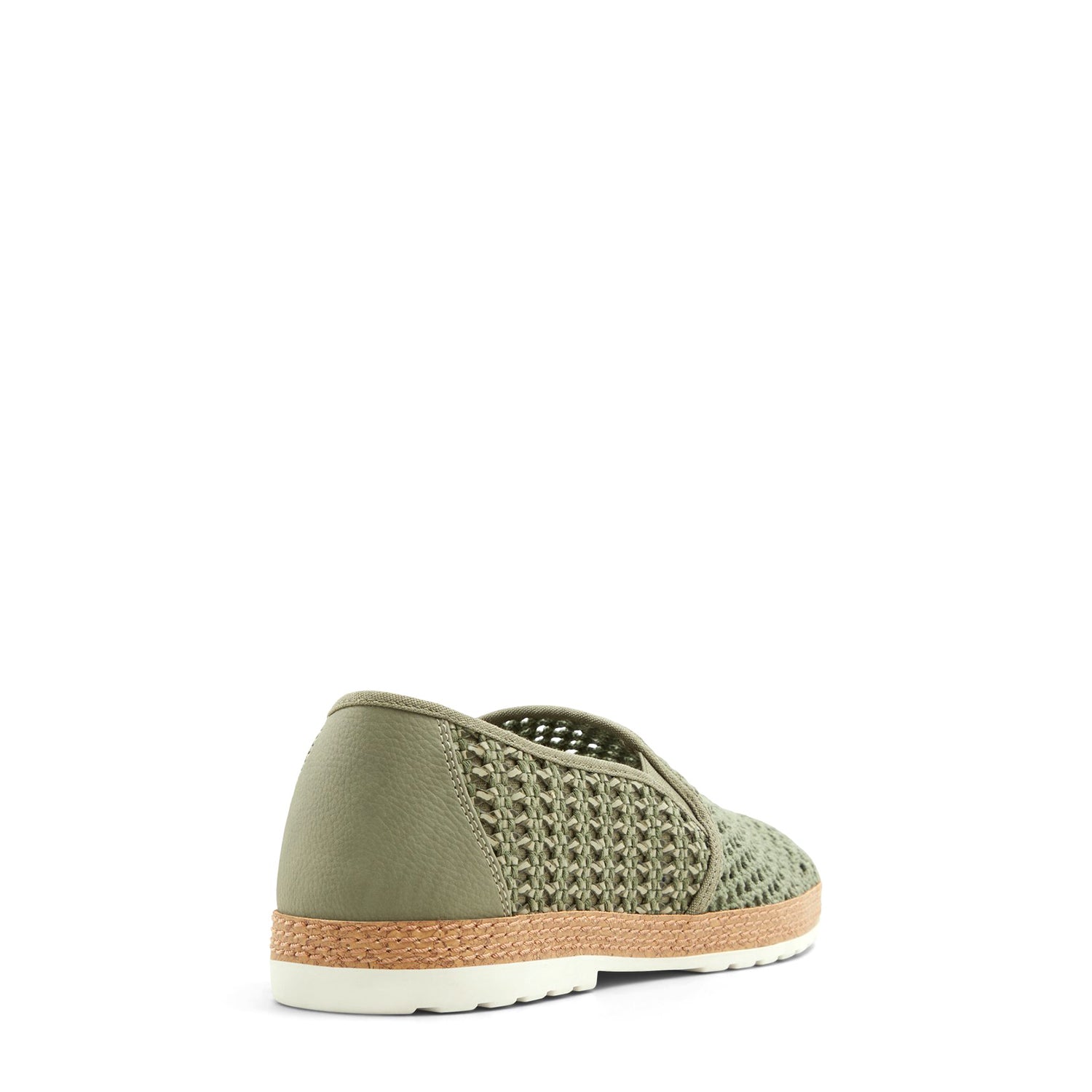 Green Braided Thread Designer Loafers