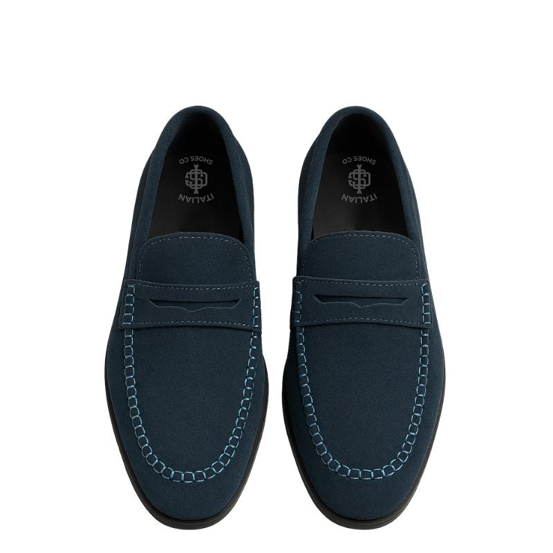 Italian Suede Penny Loafer for Men's