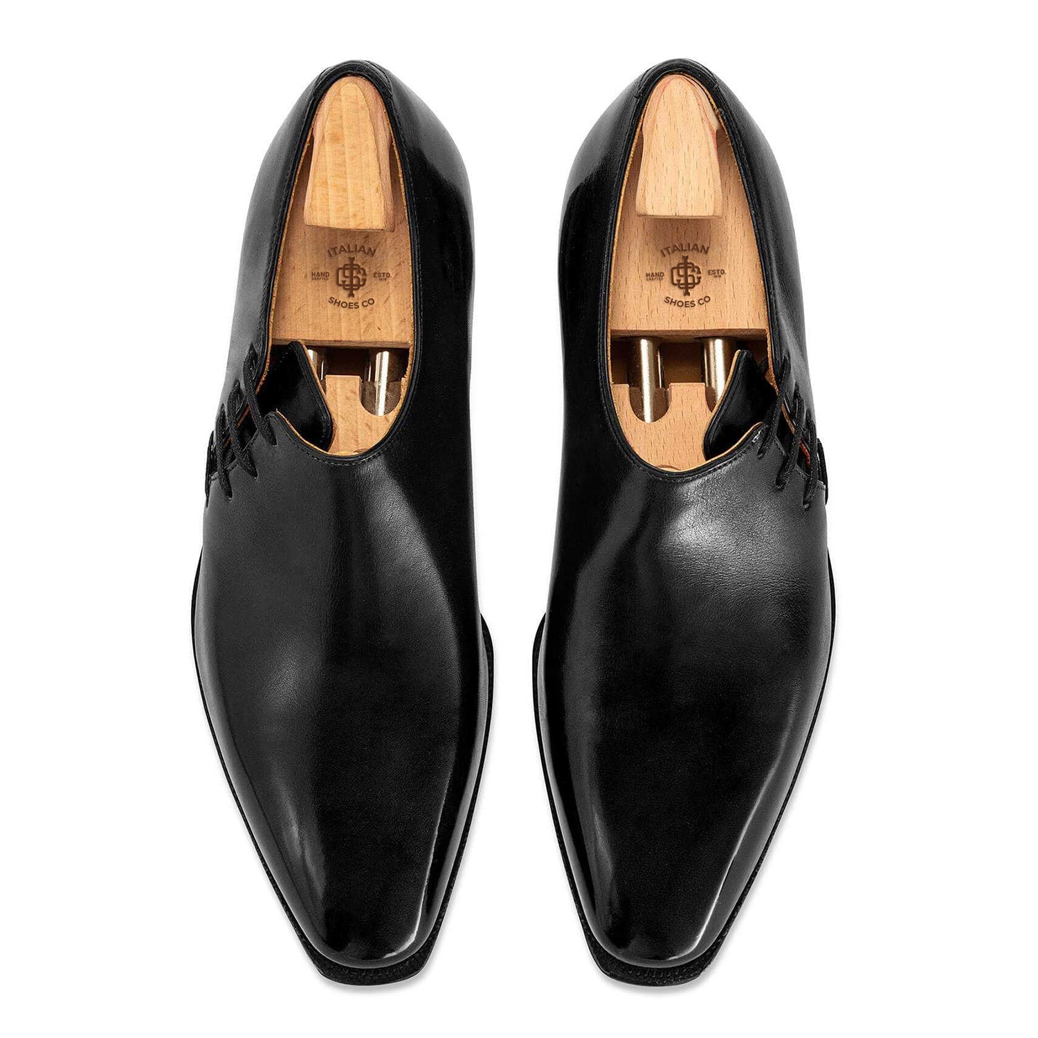LATERAL LACE CALF LEATHER