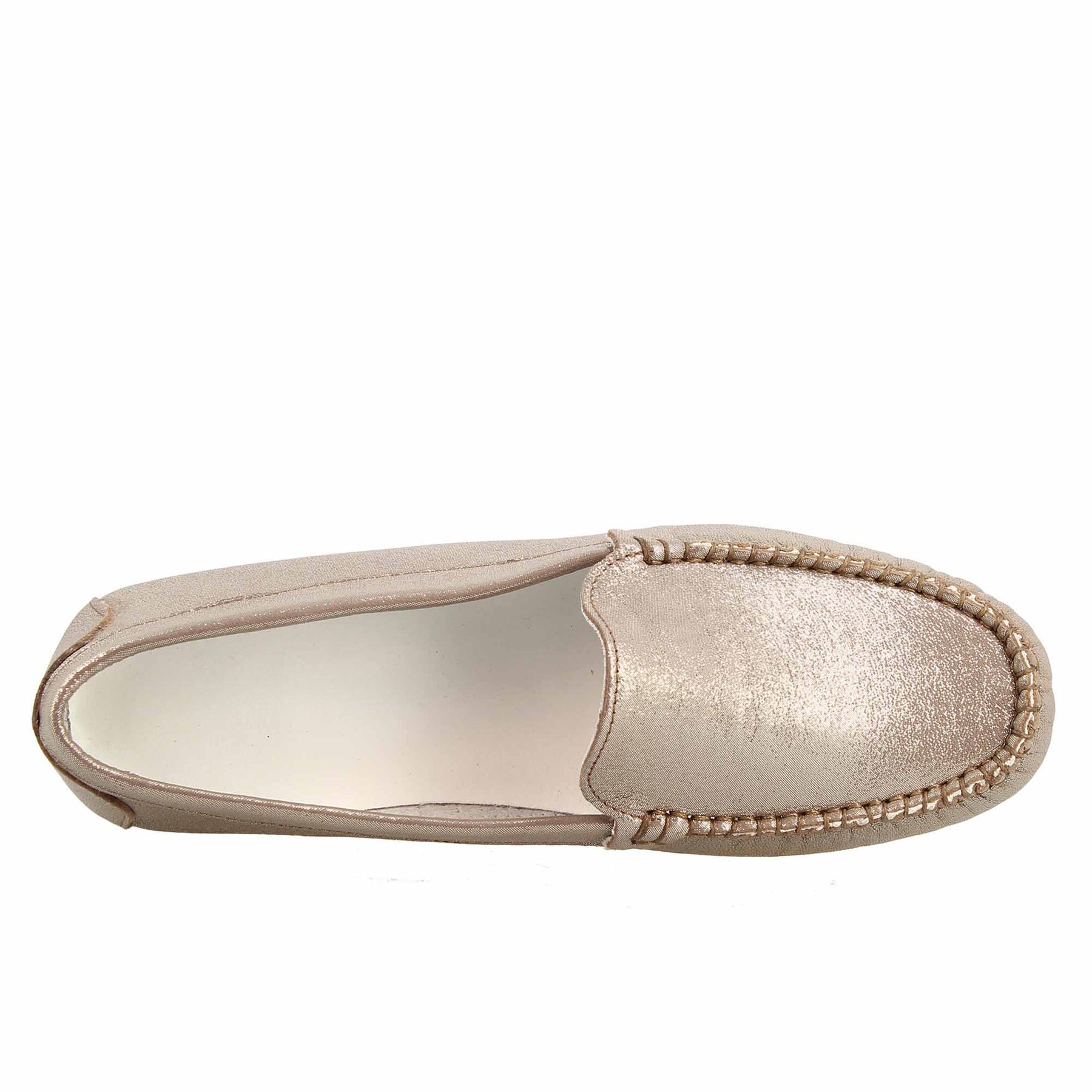 Platinum Leather Women's Loafers
