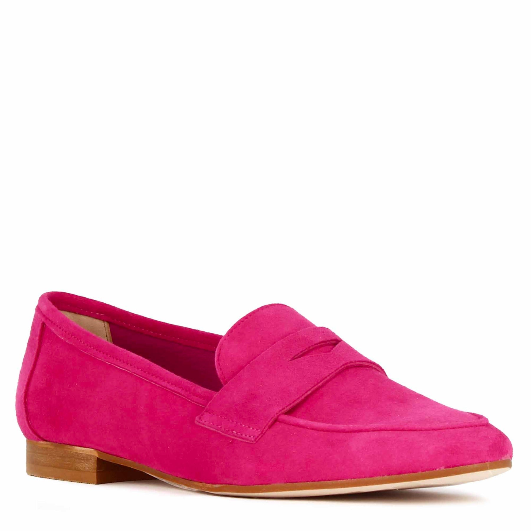 Pink Suede Women's Moccasin