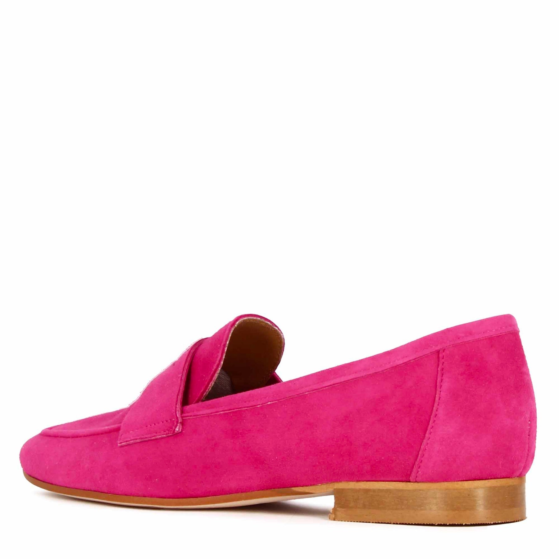 Pink Suede Women's Moccasin